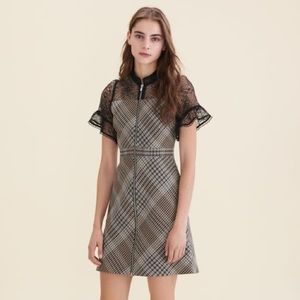 Maje Rhodin Jacquard Dress Maje size 1